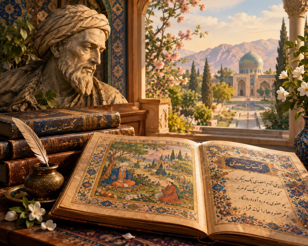 حکمت عملی سعدی درباره عدالت و تدبیر امور